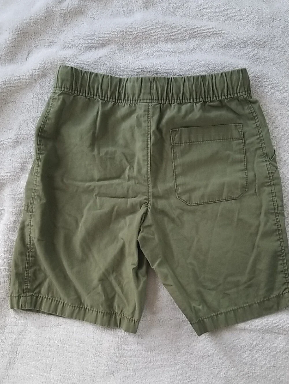 Carters Olive Green Drawstring Shorts
